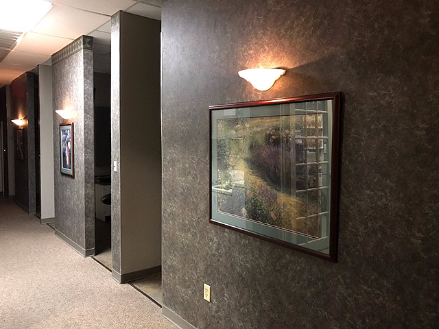 Irving Dentist Office Hallway